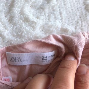 Dust rose dress for little girls